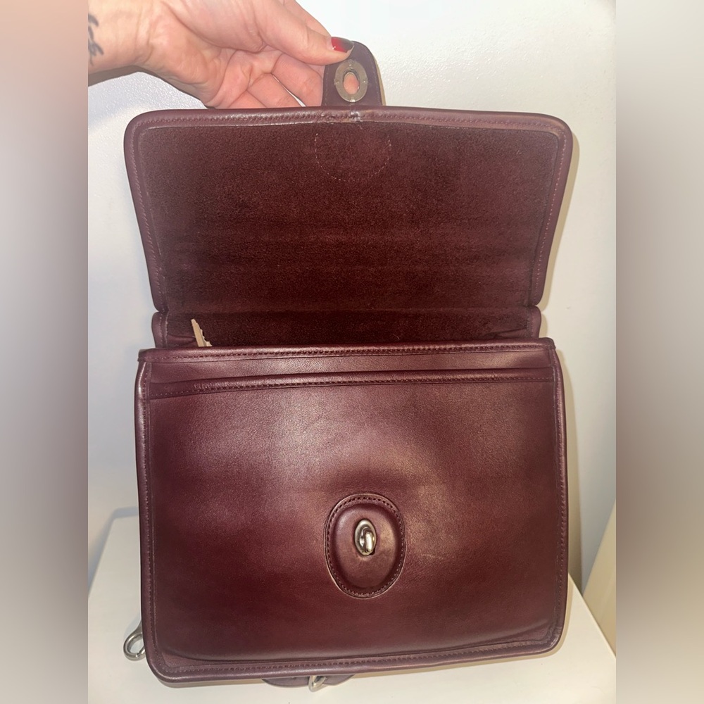 Rare Vintage Coach Willis! Currant and Nickel! - Picture 8 of 13